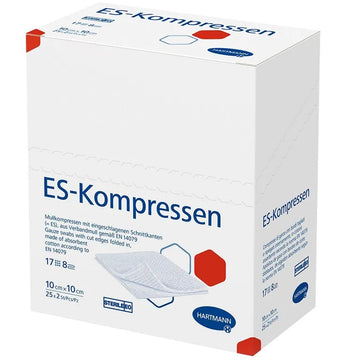ES-Kompressen steril 8fach 10 x 10 cm