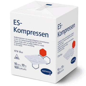 ES-Kompressen unsteril 8fach 10 x 10 cm
